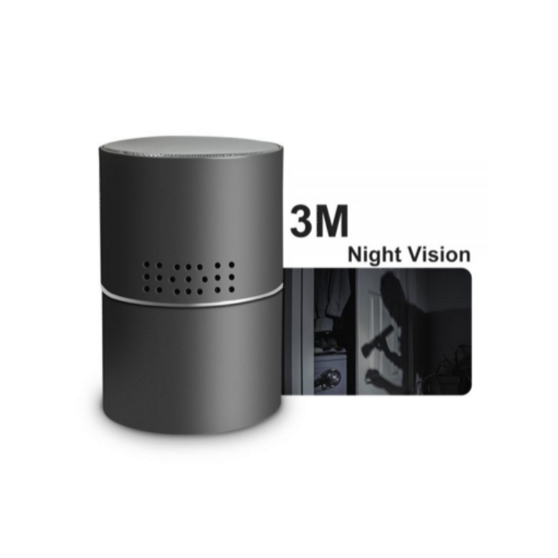 HD 1080P Stereo Bluetooth Speaker WiFi Hidden Camera købes online fra