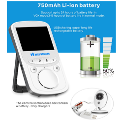 copy of 2.4G Video Baby Monitor, 2.0inch LCD