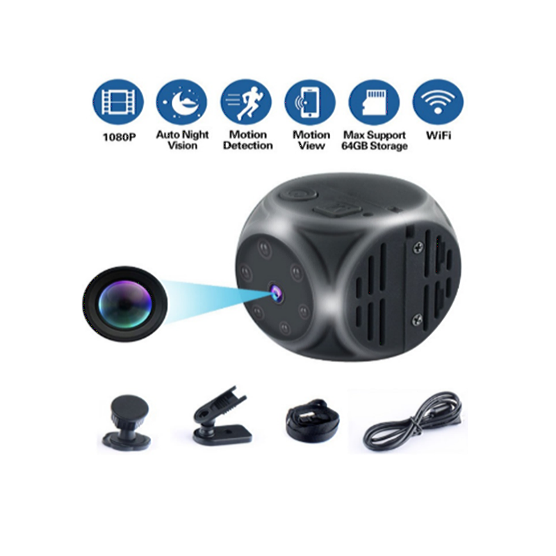 Mini Camera 1080P Sensor Portable Security Camcorder small cam Night Vision Motion Detection