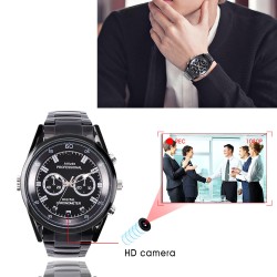 Night vision 1080P full hd Mini Spy Hidden Camera Watch mini video camera with 32GB
