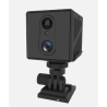4G Mini battery camera Low power Two way talk PIR detection