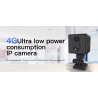 4G Mini battery camera Low power Two way talk PIR detection