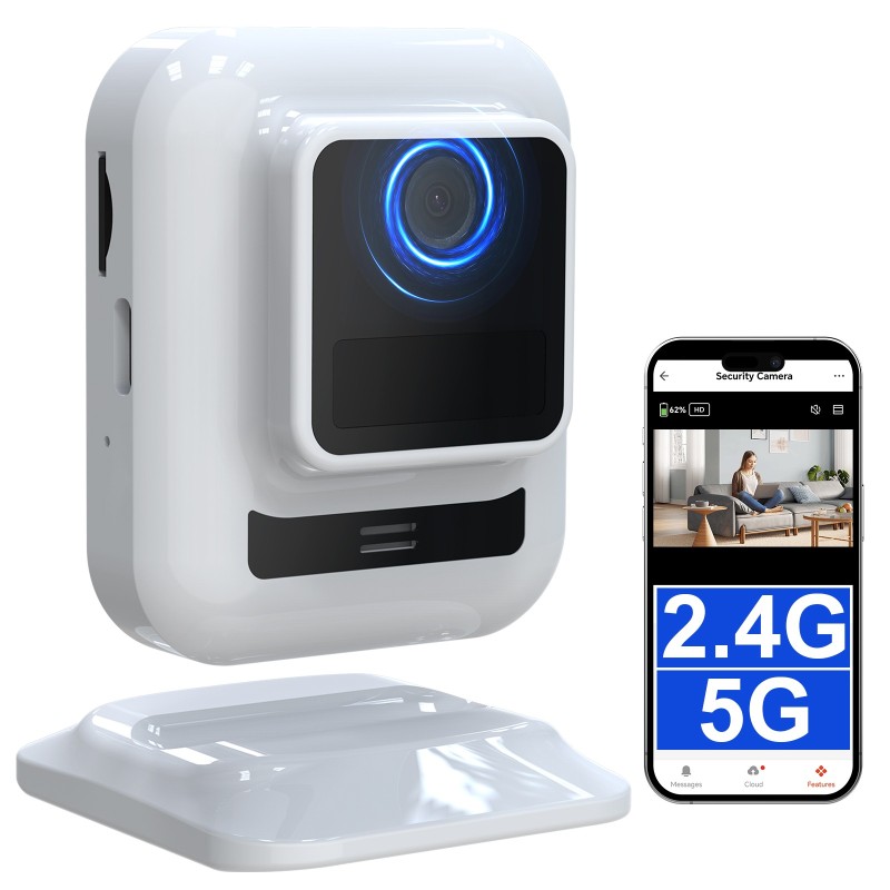 Battery Powered Home Security Wireless  WiFi Network cctv outdoor - Dual