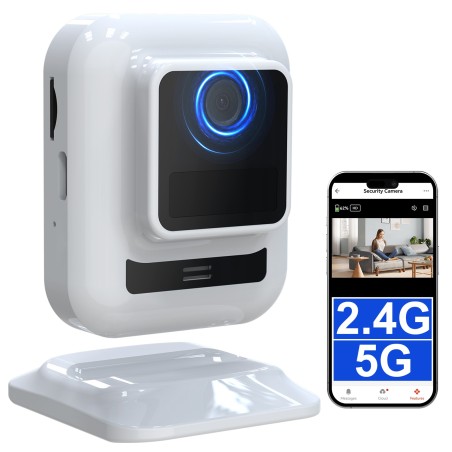 Battery Powered Home Security Wireless  WiFi Network cctv outdoor - Dual