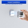 Battery Powered Home Security Wireless  WiFi Network cctv outdoor - Dual