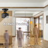 Wifi Rotate Mini Camera Ai Human Auto Tracking 5x Zoom 120 Wide Angle Built-in Battery Night Vision Ptz Camera