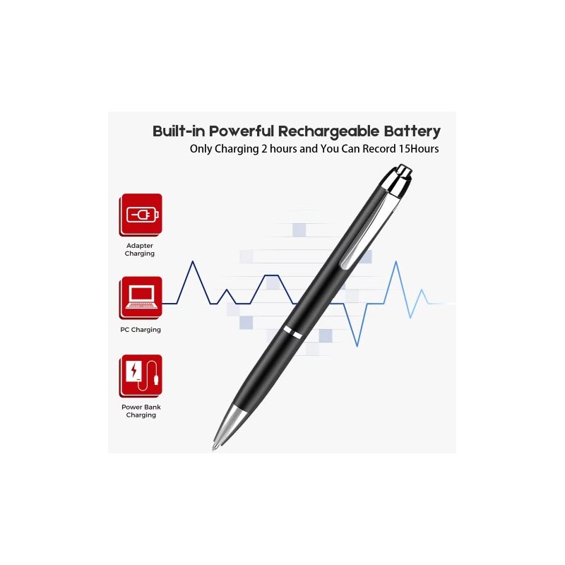 Aomago Custom Portable Pen Type Recording 32GB