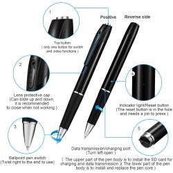Mini Pen Camera FHD 1080P Portable Recording Pen