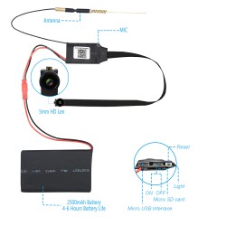 Ultra-small WIFI remote camera Wide Angle