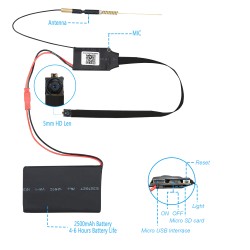 Ultra-small WIFI remote camera Daytime