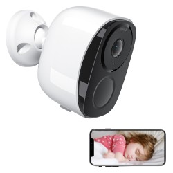 PIR human body detection low power WIFI camera