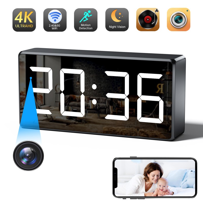 Large digital fashion WIFI(2.4G&5G) remote camera