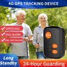 Personal mini emergency button GPS tracker 4G SOS alert