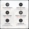Mini Handheld 2km Drone UAV Signal Detector with High Alarm Sensitivity