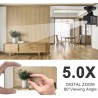 360 Degree Camera 2K WiFi Mini PTZ Camera with AI Auto Tracking