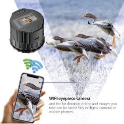 WiFi Eyepiece Camera - Sort