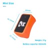 World Smallest Waterproof 4G Pet GPS Tracker for Dog Cat Free APP Real Time Tracking