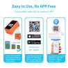 World Smallest Waterproof 4G Pet GPS Tracker for Dog Cat Free APP Real Time Tracking