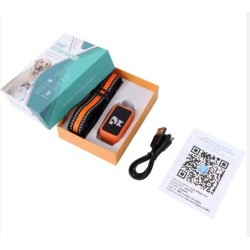 World Smallest Waterproof 4G Pet GPS Tracker for Dog Cat Free APP Real Time Tracking