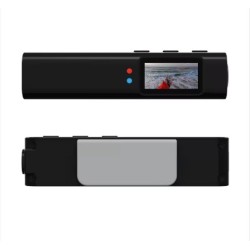 2.7K 110 ° Shooting Video S110 FPV Glasses Camera Cliped Onto Glasses 12MP WIFI Video Glasses