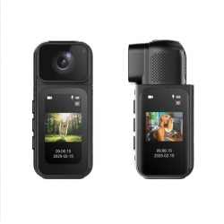 Body Camera Recorder S80 High 2.7K HD Recording 180° Rotating Body Clip Sport Action Camera