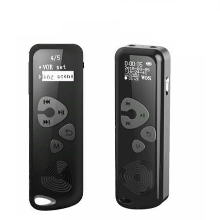 Digital Voice Recorder, PCM 1024Kbps/WAV 8GB